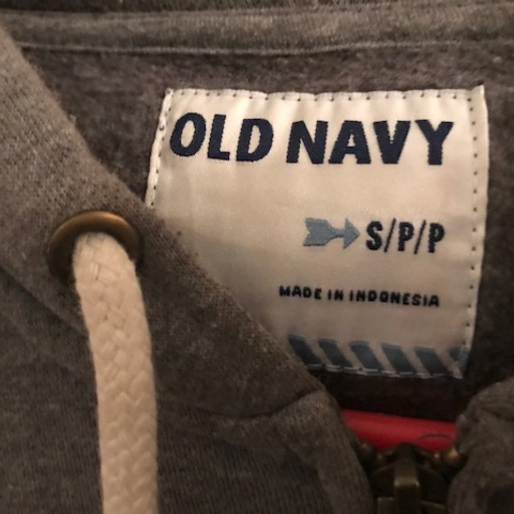 ❤️LIKE NEW!!! Men's Old Navy Sweat Jacket - Picture 3 of 3